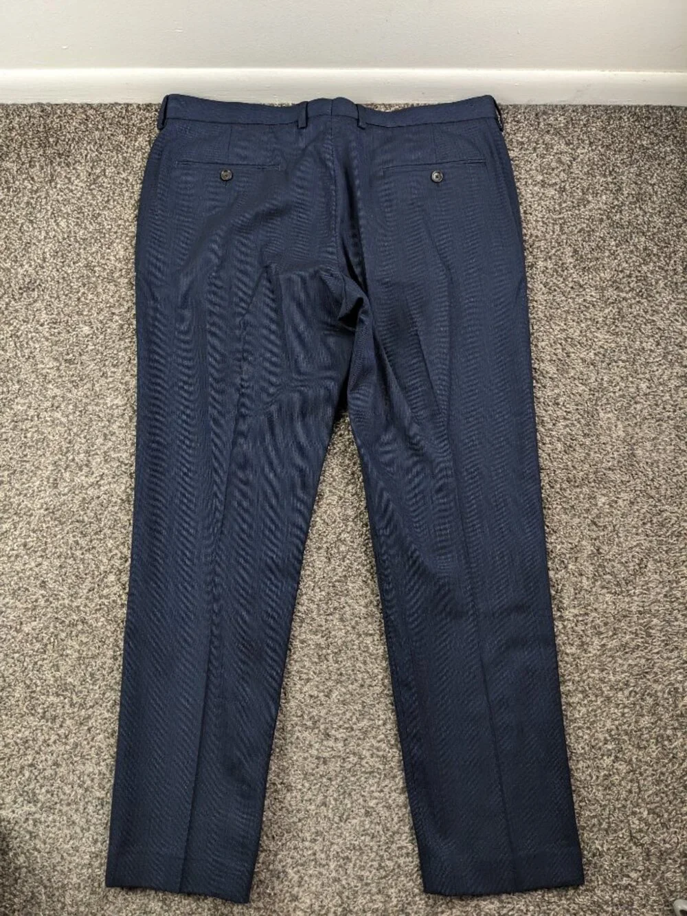 2020 J Crew Suit Ludlow 42R Slim Fit Four Season Wool Mini Herringbone 36x30